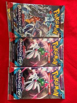 3 Pokémon Paradox Rift Pack