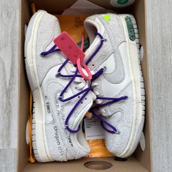 AUTHENTIC 100% ! Off White DUNKS LOT 15