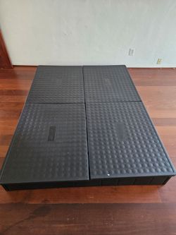 Sleep Number QUEEN size Black Plastic Bed Frame Platform Base