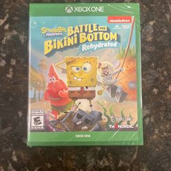 New Sponge Bob battle X-box Game