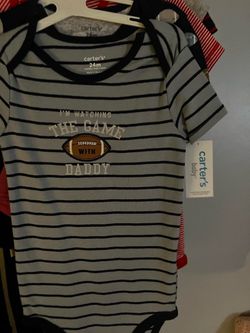 Carter's Baby Bodysuit 24M Football Graphic
