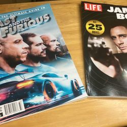 Fast and the Furious & James Bond LIFE Magazines
