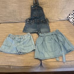 Overall Size M 8 - Short Old navy Size 10 Another Short Size 8