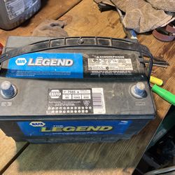 Car Battery Napa Legend