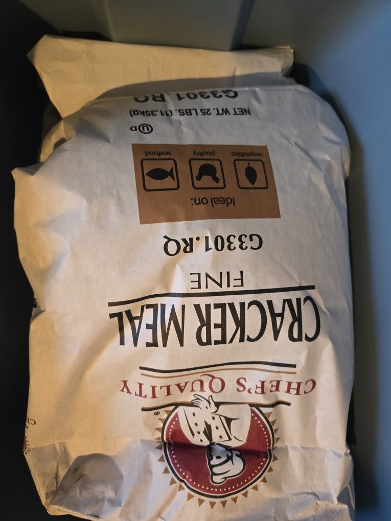 2 25lb Bag Of Cracker meal (50lbs Total)