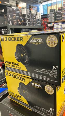 Kicker compC 8 on sale for 79.99