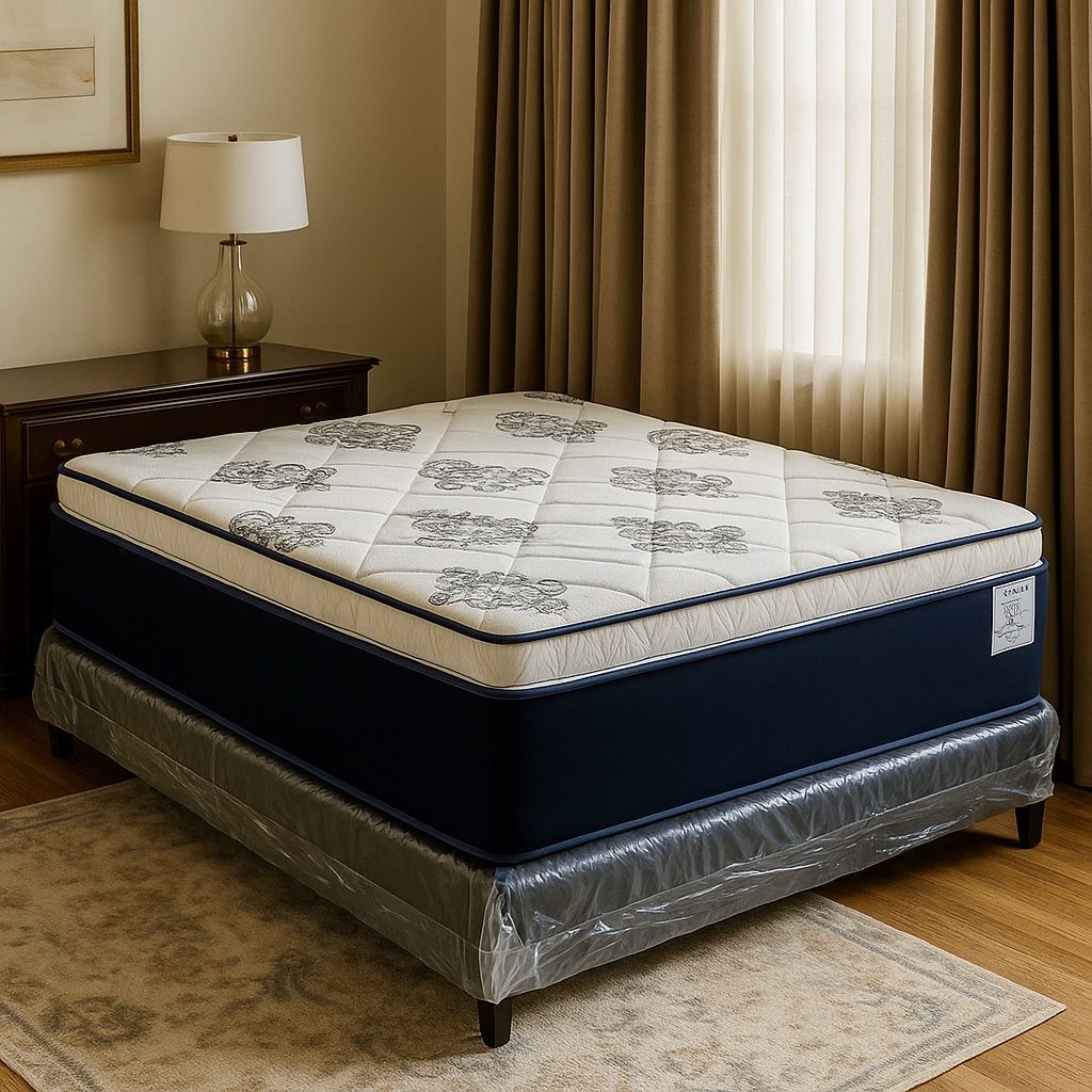 Full Size Mattress Pillow Top New From Factory Of 14” Inches Thick Same Day Delivery 🚚 And Available in All Sizes