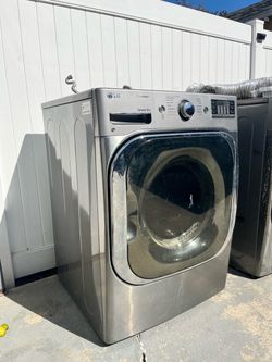 LG TrueSteam Front Load Dryer