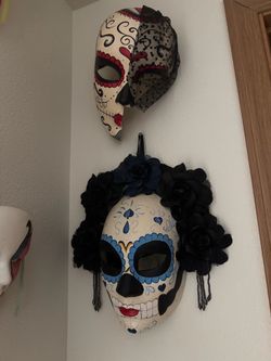 Day of the dead masks