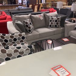 Sofa loveseat and chair three-piece group for only 1399
