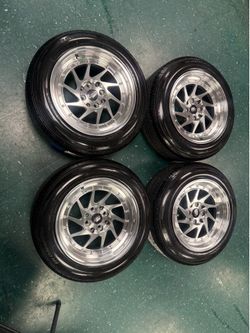 15x8 honda Civic wheels 4x100