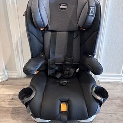 Harness to booster car seat