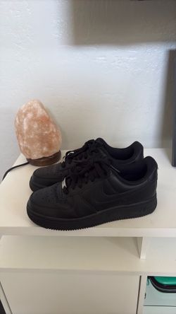 black air force 1 size 7 women’s