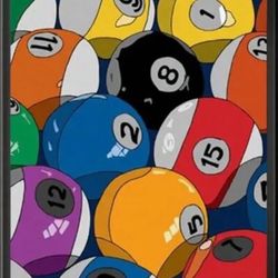 Eight Ball Canvas Poster