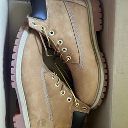 Tan Timberland Boots Size 7men