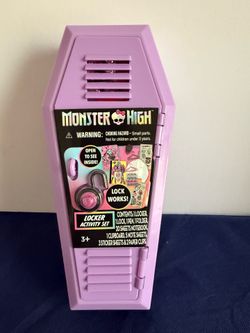 Monster High Coffin Locker Activity Set – New