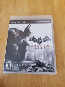 Batman Arkham City used PS3 game