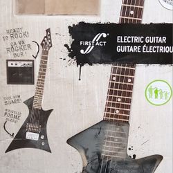 First Act ME3061 Black 6 String Electric Guitar 