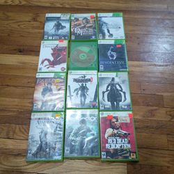 12 XBOX 360 games