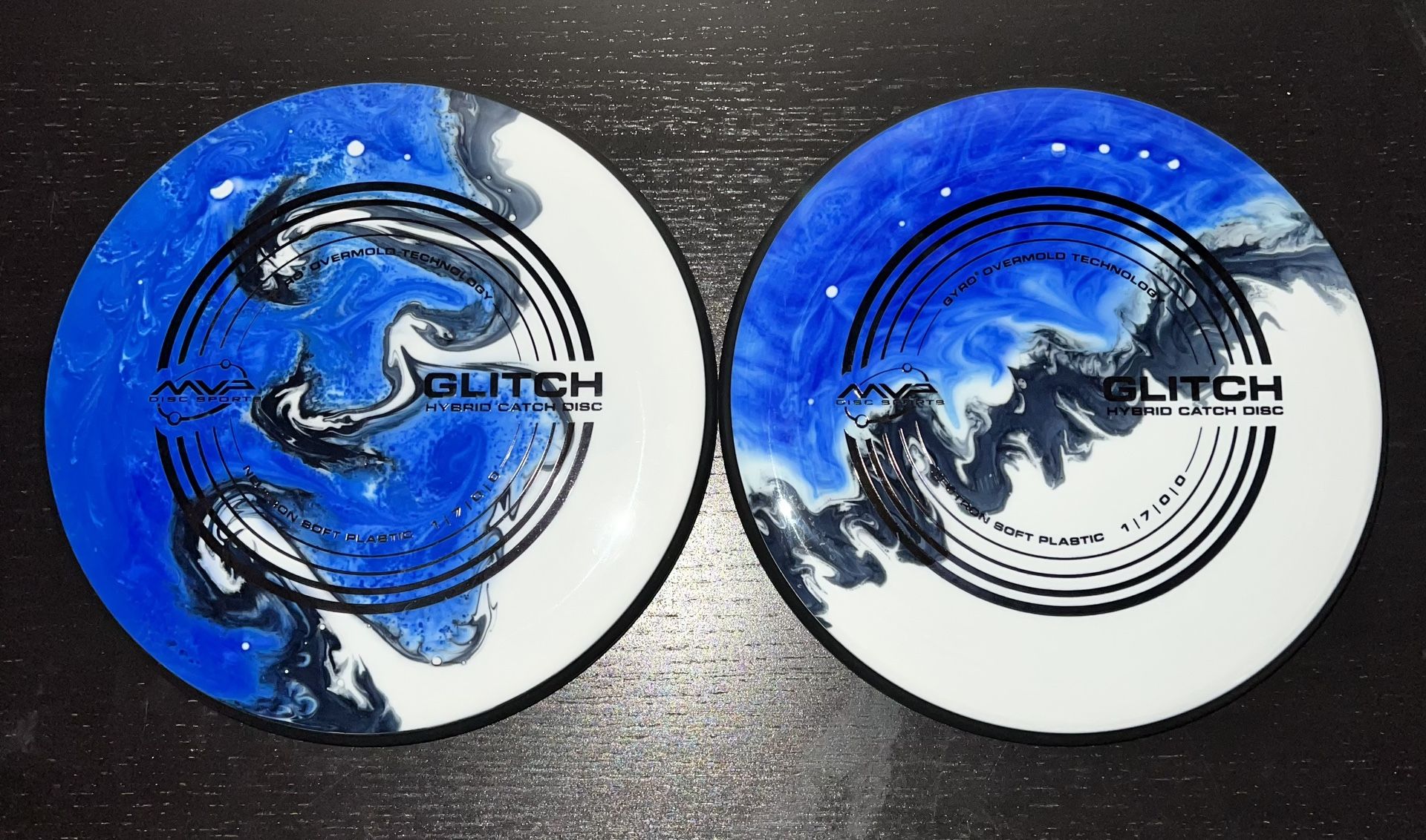 Custom Dyed MVP Glitch Discs