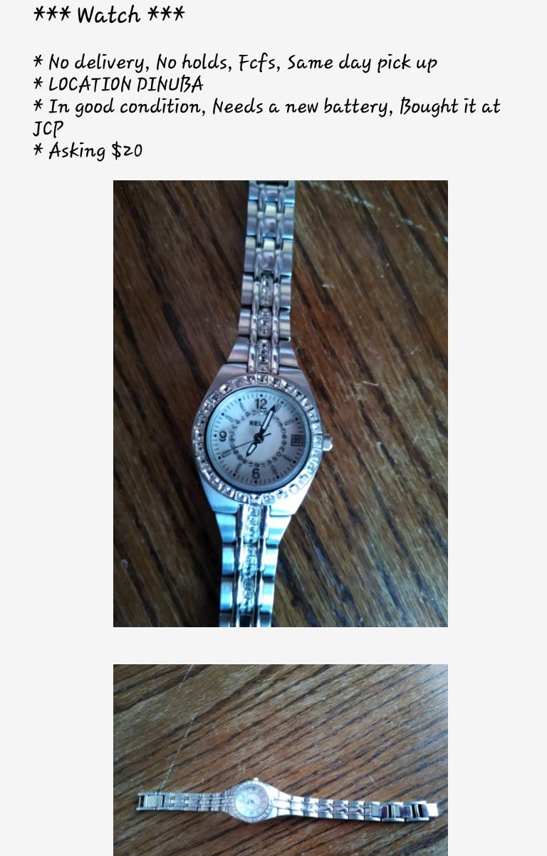 (USED) Women's watch $20