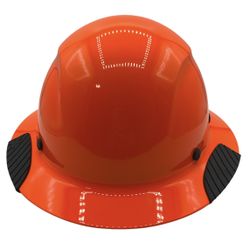 LIFT Safety HDF-18OG DAX Natural Brown Full Brim Hard Hat w/ Ratchet Suspension