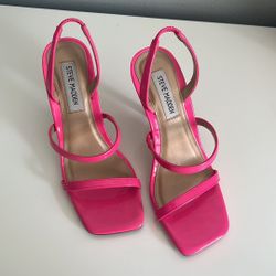 Steve Madden Pink Patent Heels