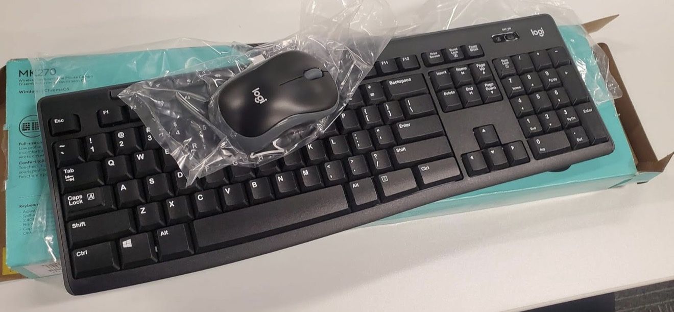 Logitech MK270 *****Brand New***** Wireless Keyboard and Mouse Combo for Windows