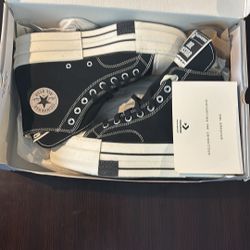 Converse X Rick Owens DRKSHDW DBL High top
