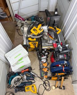 Flooring Installation Equipment Setup