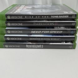 Xbox One Lot Of 5 Games