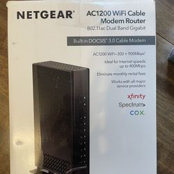 Netgear AC1200 WiFi Modem router