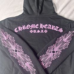 Chrome Hearts Black/pink Size:L