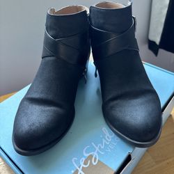 Black Suede Ankle Boots