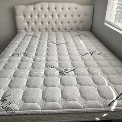 New Queen Bed Frame With Mattress