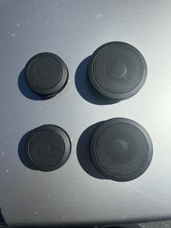 BMW E36 Door Panel Speakers **MINT** Black