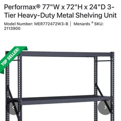 Heavy Duty Metal Shelf  