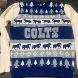 Indianapolis Colts Sweater. New Medium