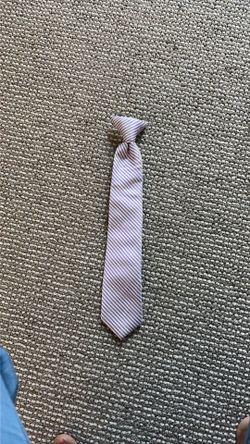 Boys clip on tie