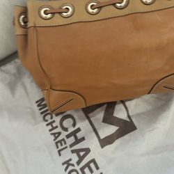 Leather Michael Kors Tan Bag