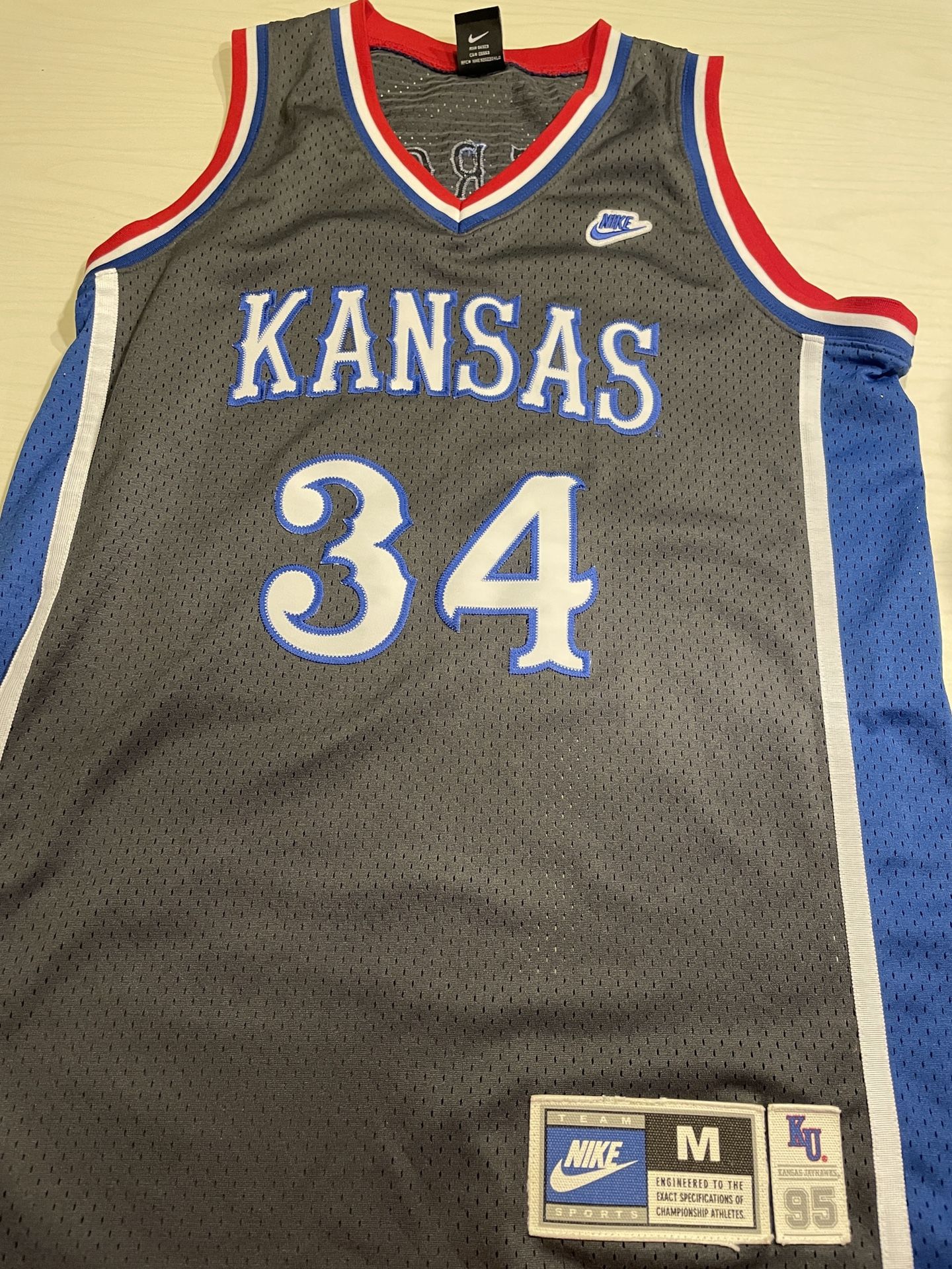 Paul Pierce Vintage Kansas Jersey