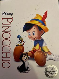 Disney’s PINOCCHIO Storybook Target Exclusive (Blu-Ray + DVD-2017)
