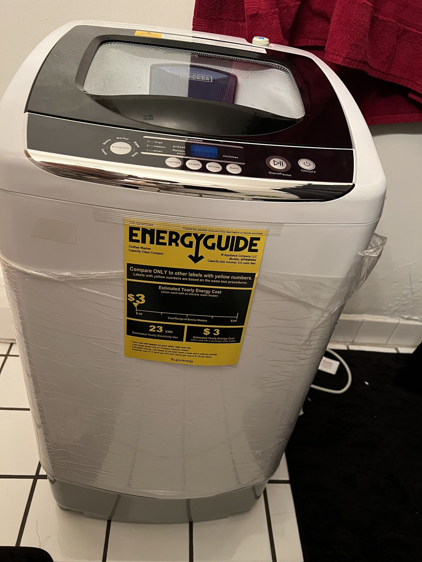 Brand new portable washer