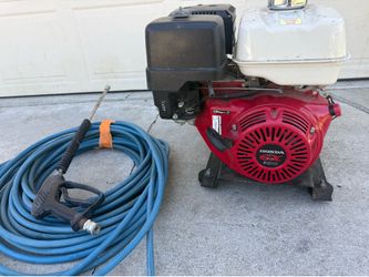 Great Honda GX390 pressure washer with gun and whose 800$ obo