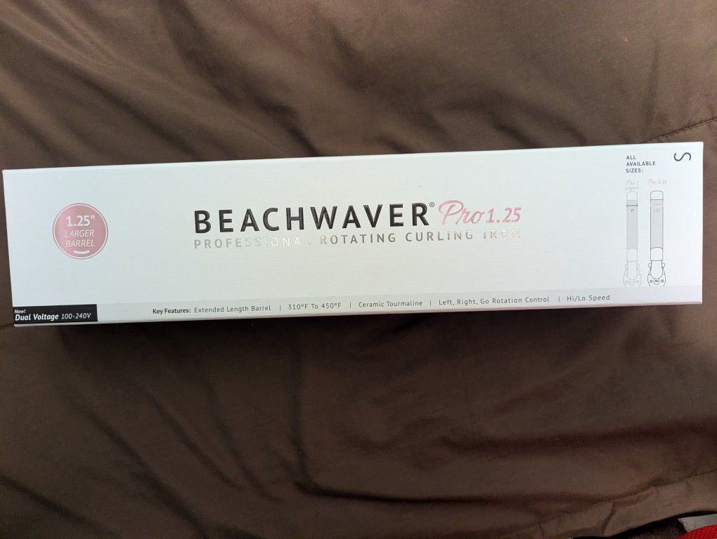 Beachwaver Pro 1.25. Professional Rotating Curling Iron