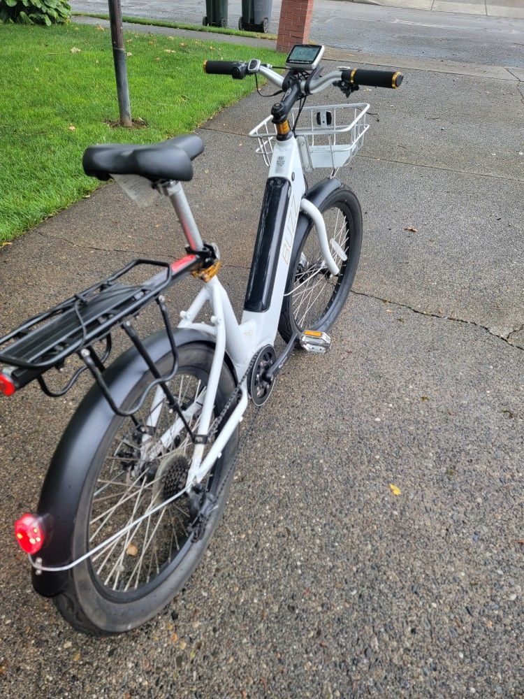 350 Watt Mid Hub[crank Case] Motor/ 48v Battery.   60 Mile Range