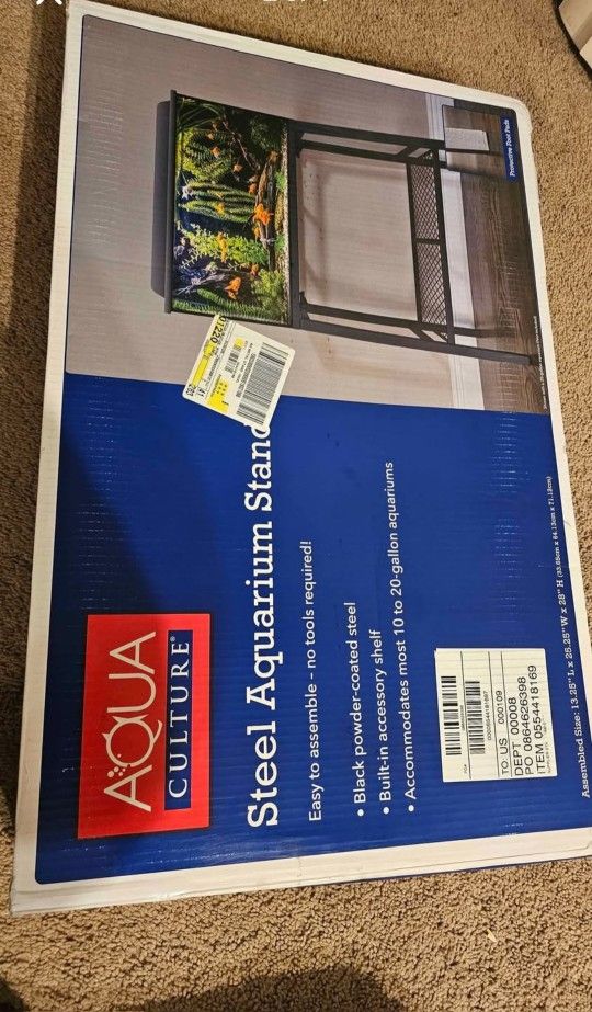 Steel Aquarium Stand