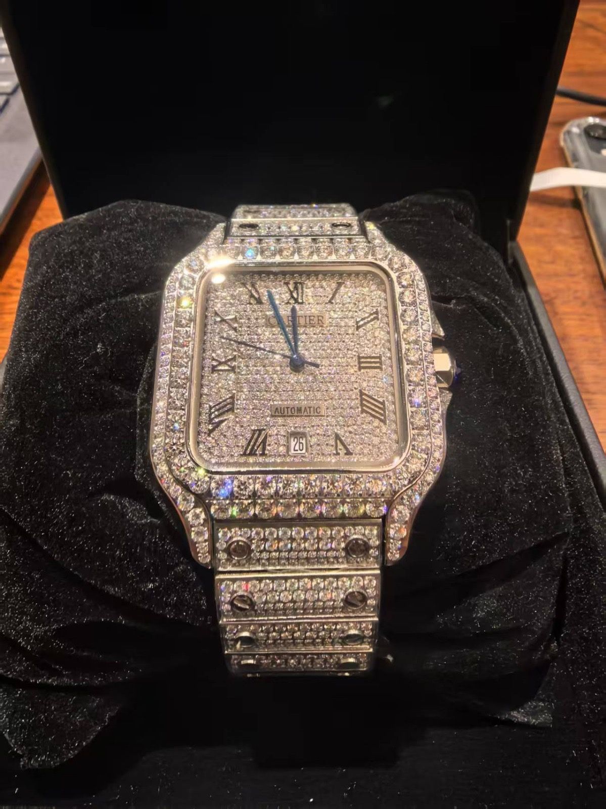 VVS MOISSANITE WATCH