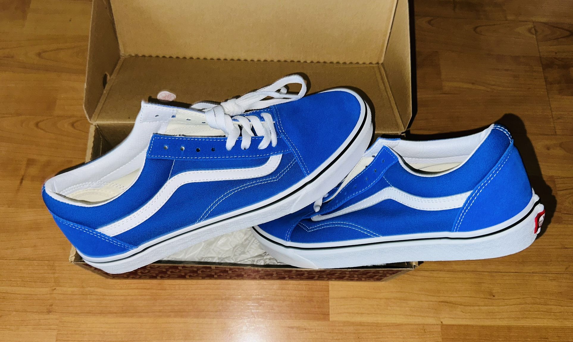 Vans Dodger blue shoes Old School Edition new with box sz 11
