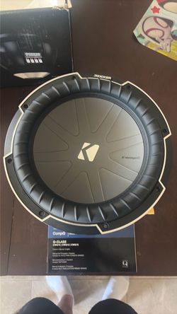 Kicker Q class 12 inch sub 2 available
